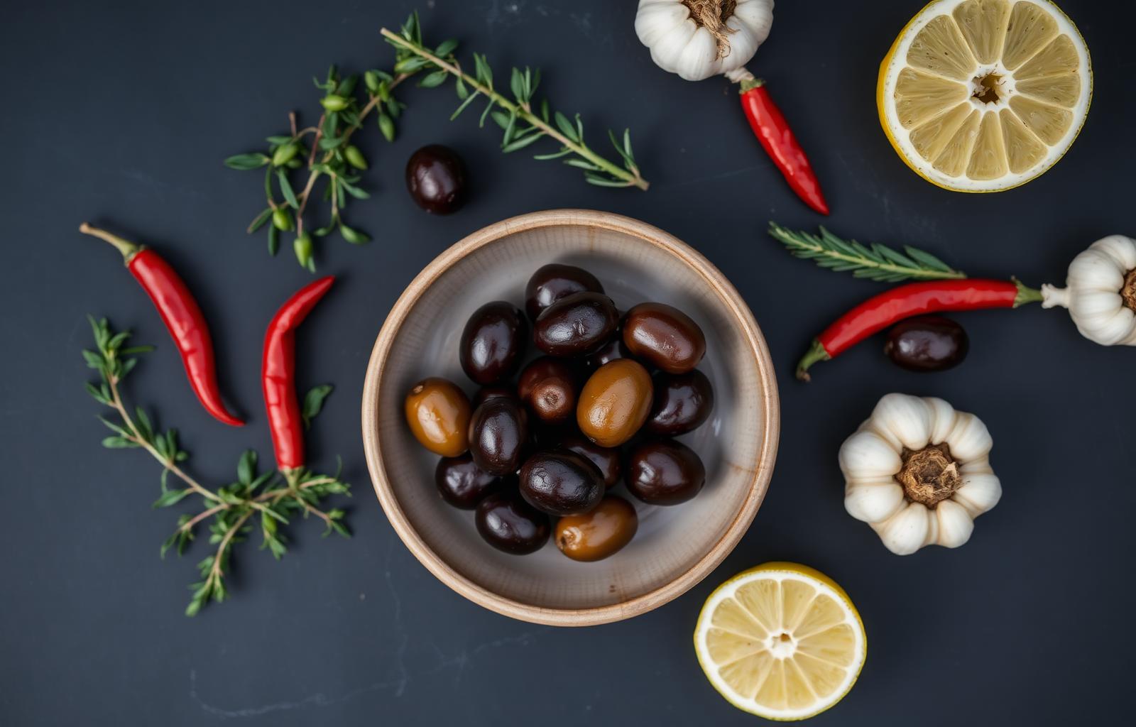 Βότανα και ελιές